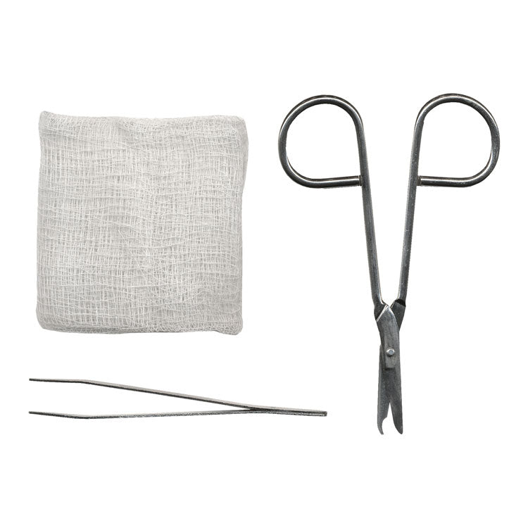 Suture Removal Kit with Metal Forceps