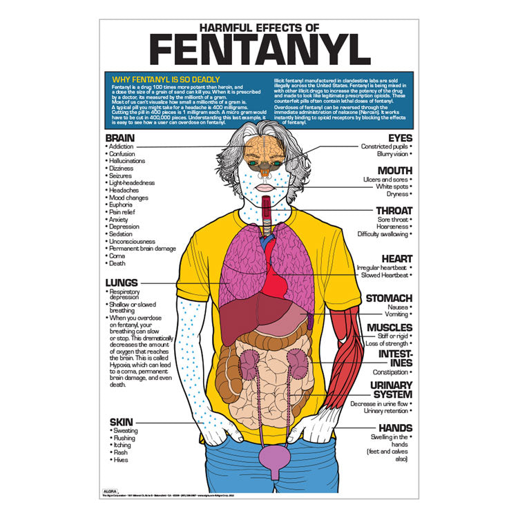 Harmful Effects of Fentanyl Poster