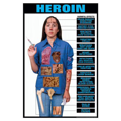 Drug Awareness Poster Collection: Complete Set of 9