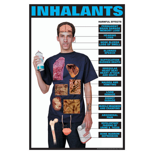 Drug Awareness Poster Collection: Inhalants