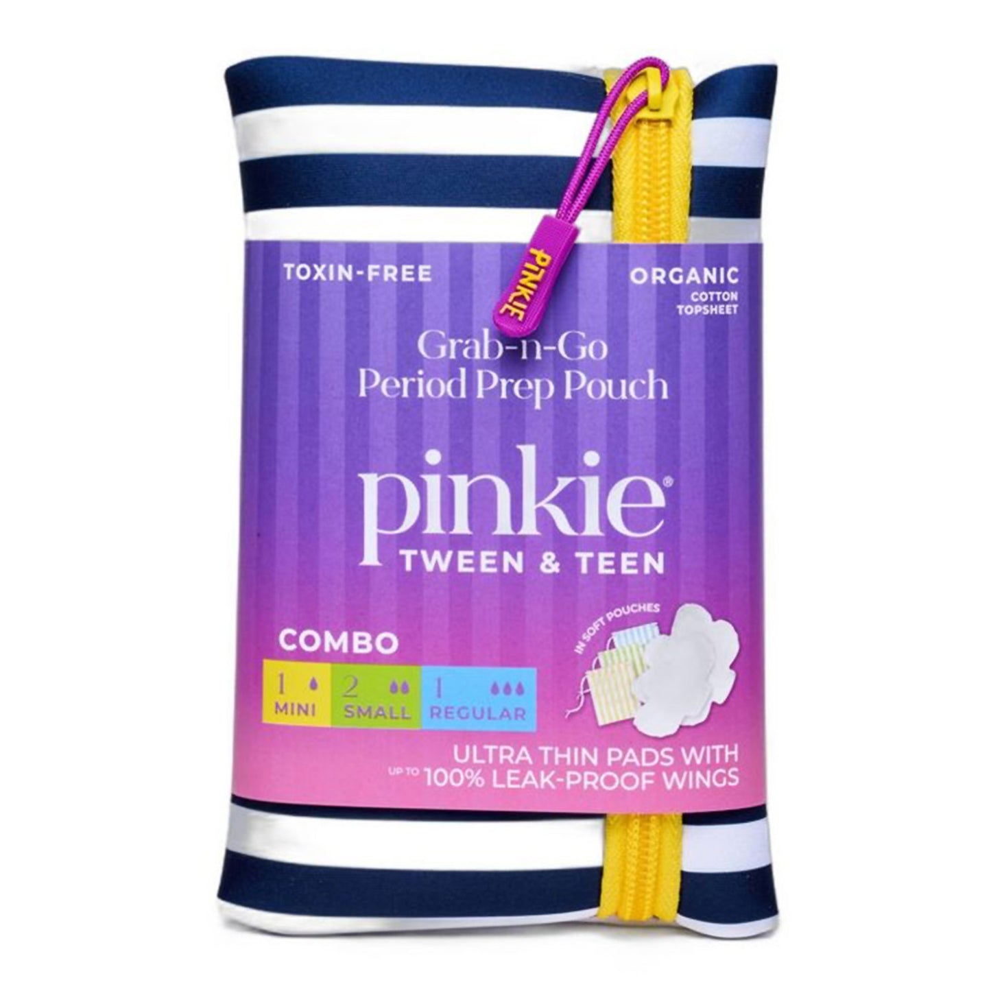 Pinkie Grab-N-Go Period Prep Pouch Kit