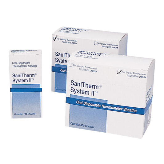 Sanitherm Disposable Sheaths for Digital Thermometers (5,000-ct)