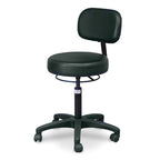 Hausmann Air-Lift Stool with Backrest