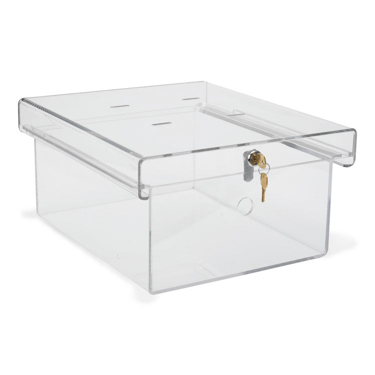 Clear Acrylic Refrigerator Lock Boxes (Large)