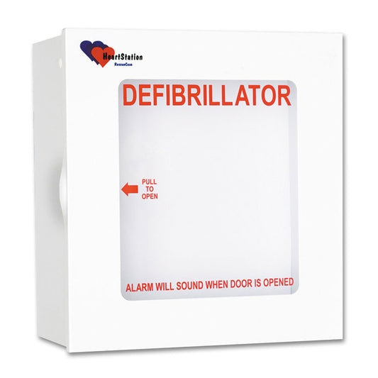 HeartStation Trimline AED Cabinet and Alarm