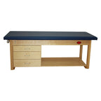 Deluxe Treatment Table with Three Drawers