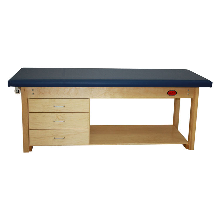 Deluxe Treatment Table with Three Drawers