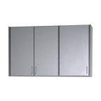 50" Exam Room Wall Cabinet with 3 Doors & 4 Shelves