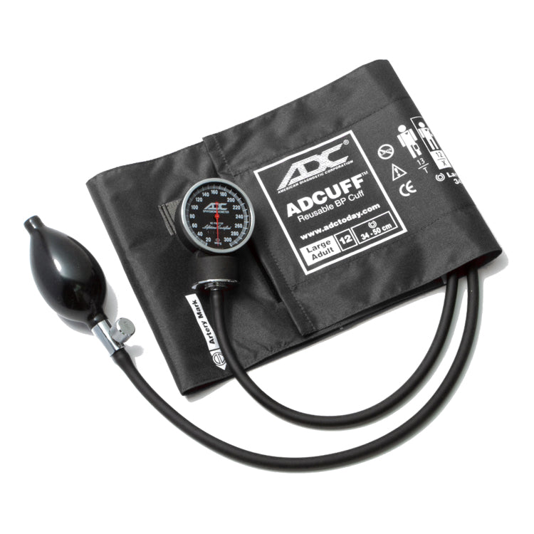 ADC Diagnostix 720 Series Latex-Free Sphygmomanometer - Large Adult