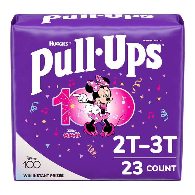 Huggies Pull-Ups Training Pants - Size 2T-3T 18-34 lbs, Girl (23-ct)