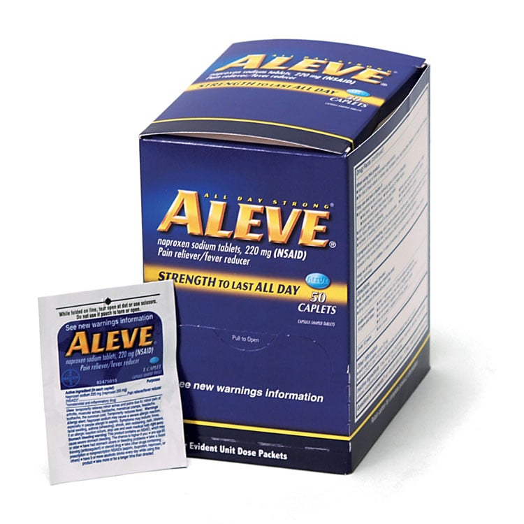 Aleve Caplets - 220mg (50-ct)