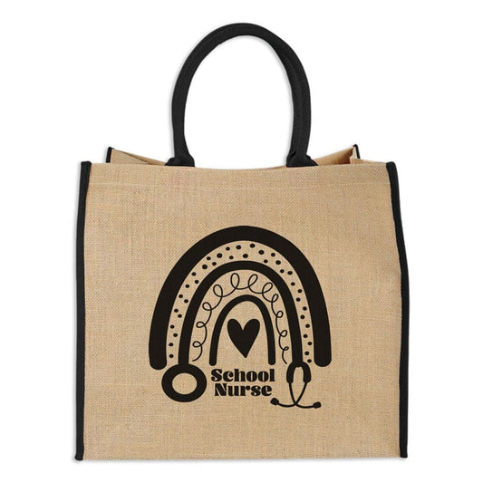 Jute Tote Bags - Natural