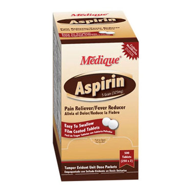 Aspirin Tablets - 325 mg (500-ct)