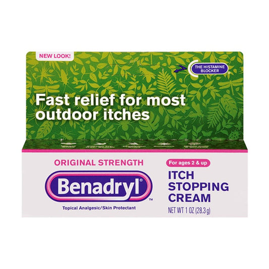 Benadryl Itch Stopping Cream (1 oz)