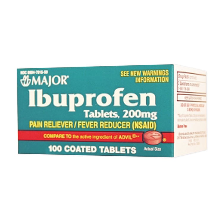 Ibuprofen Tablets - 200 mg (100-ct)