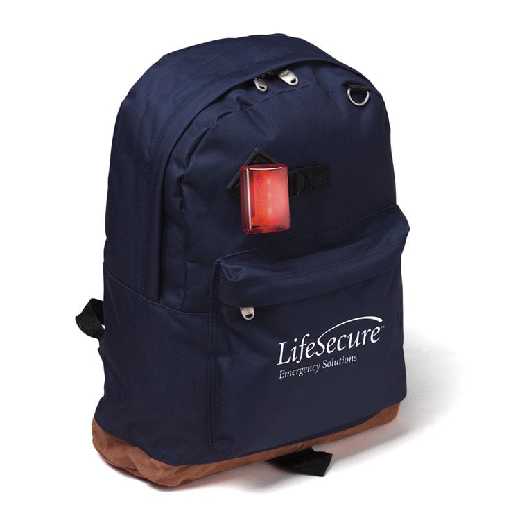 Heavy-Duty Backpack with LED Safety Signal