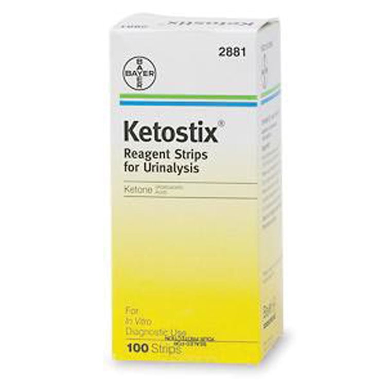 Uristic Reagent Strips for Urinalysis - Ketostix (100-ct)