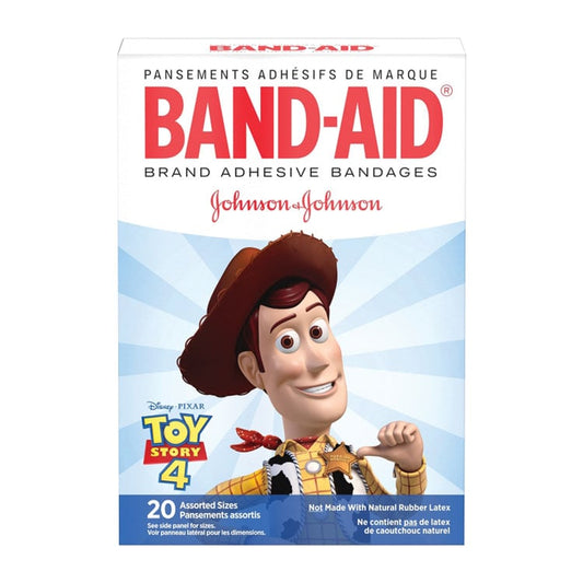 J & J BAND-AID Toy Story 4 - Assorted (20-ct)