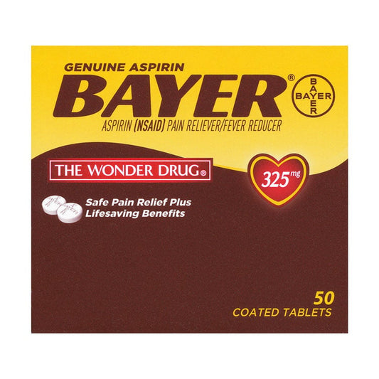 Bayer Tablets - 325 mg (50-ct)