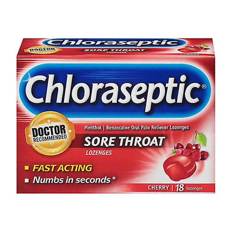 Chloraseptic Sore Throat Lozenges (18-ct)