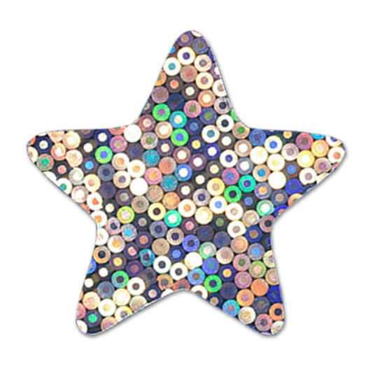 Glitter Stars & Strips - Assorted Sizes (100-ct)