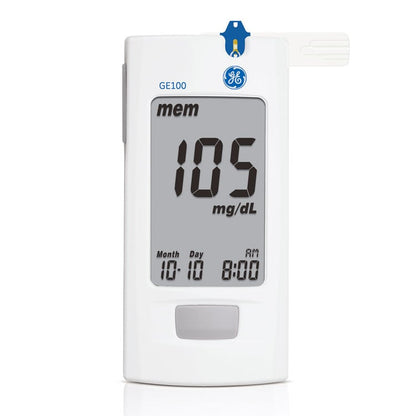 GE100 Blood Glucose Monitoring System - Test Strips (50-ct)