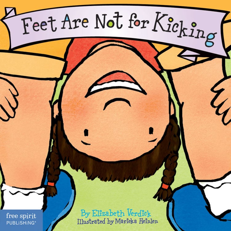 Feet Are Not For Kicking (Book Board)