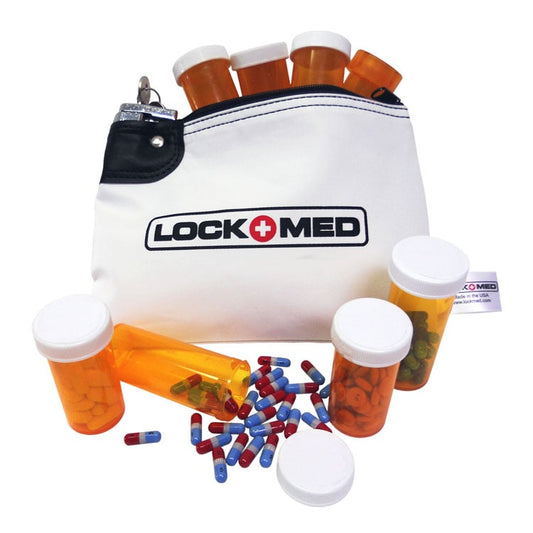 LOCKMED Portable Medication Bag - Large